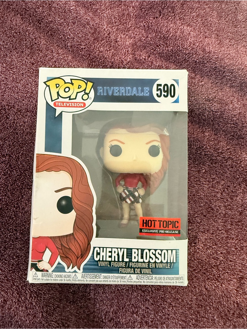 Funko Pop! Television #590 Cheryl Blossom (Hot Topic Exclusive Pre-Release)